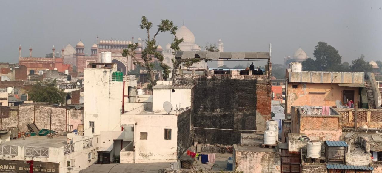 Hotel India Inn Walking Distance From Taj Mahal-- Rooftop Taj Mahal View Agra  Bagian luar foto