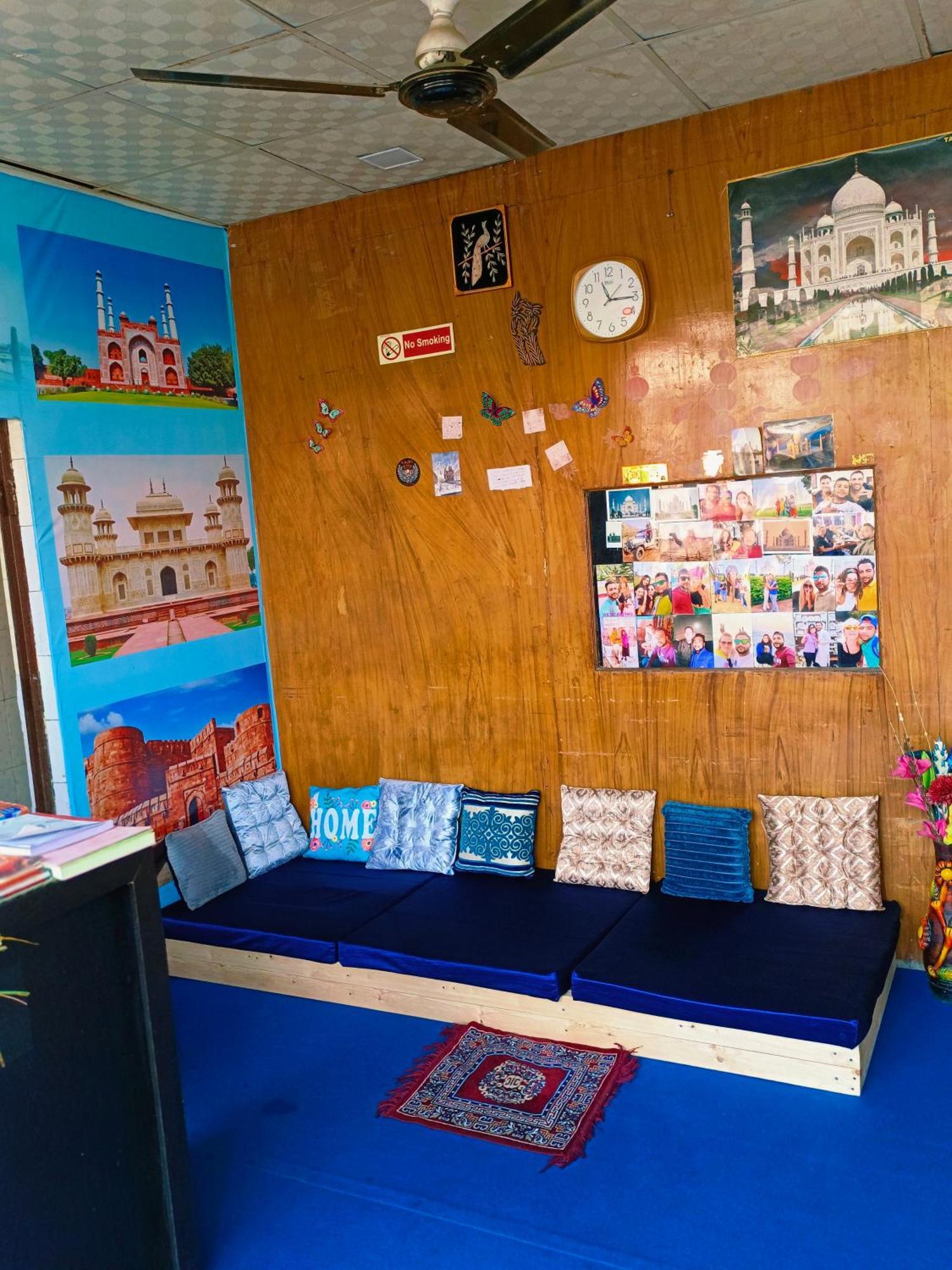 Hotel India Inn Walking Distance From Taj Mahal-- Rooftop Taj Mahal View Agra  Bagian luar foto