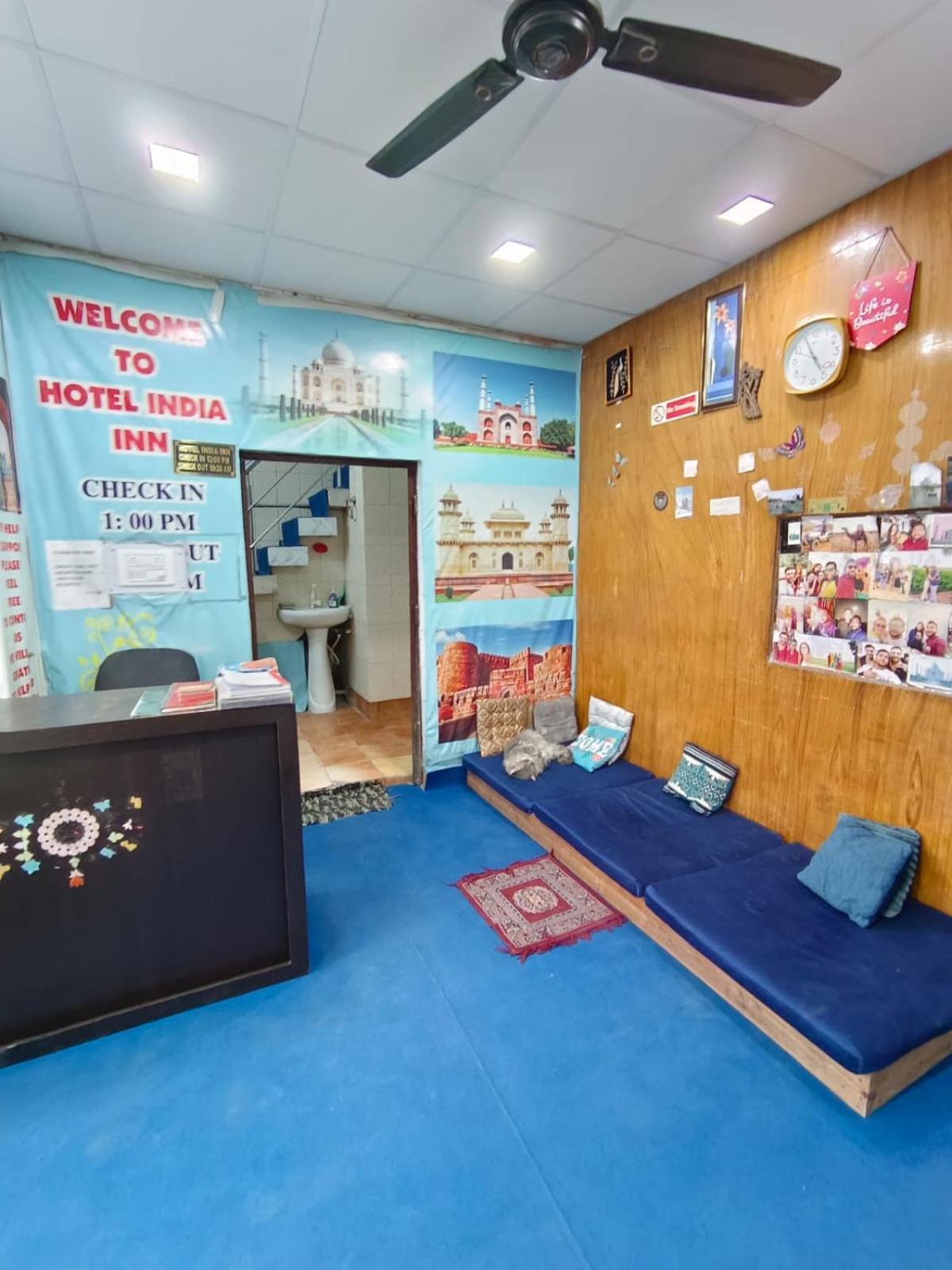 Hotel India Inn Walking Distance From Taj Mahal-- Rooftop Taj Mahal View Agra  Bagian luar foto